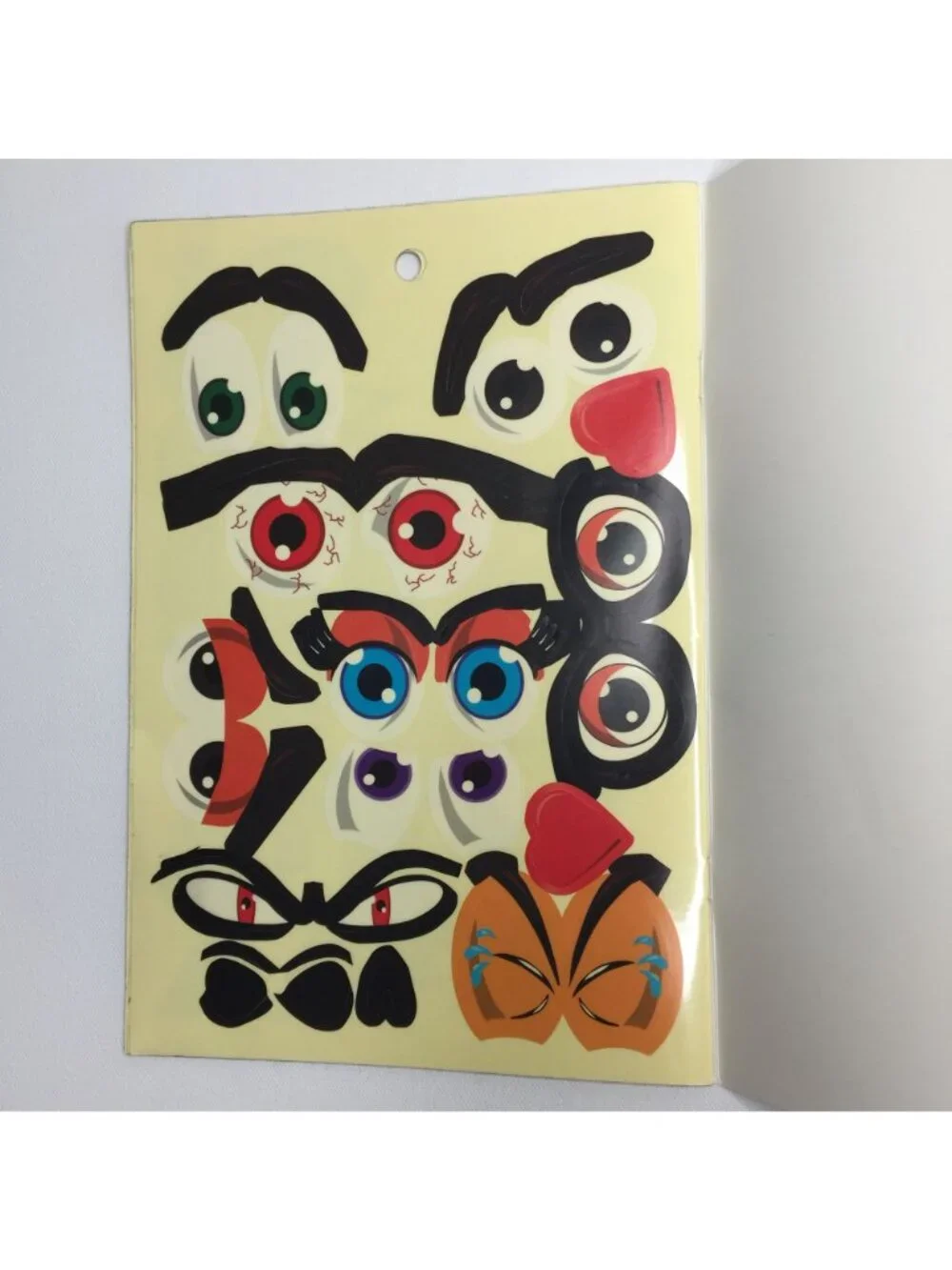 Momentum Brands 4 Pages Pumpkin Emoti-kins Halloween Stickers Jack-o-Lantern Fun